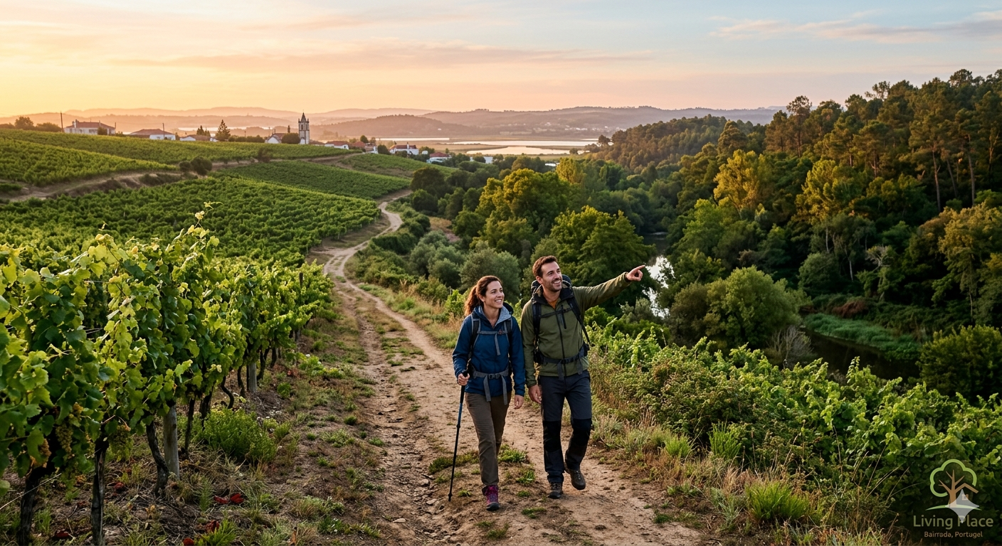 Visitas à região da Bairrada.