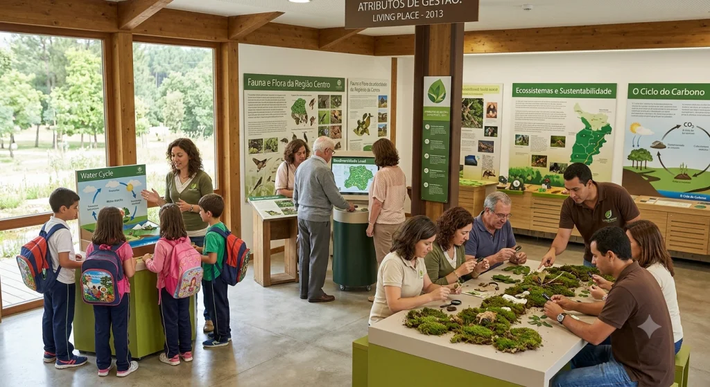 Centro de Interpretação Ambiental da Mealhada implementado pela Living Place.